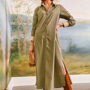 Tuckernuck button down shirt dress